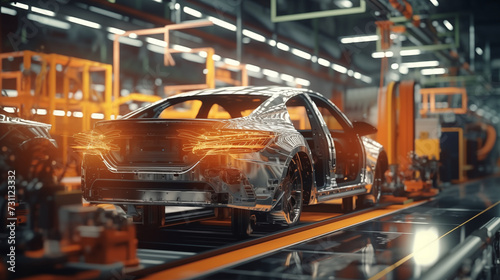 industrial activities in the automotive sector. production