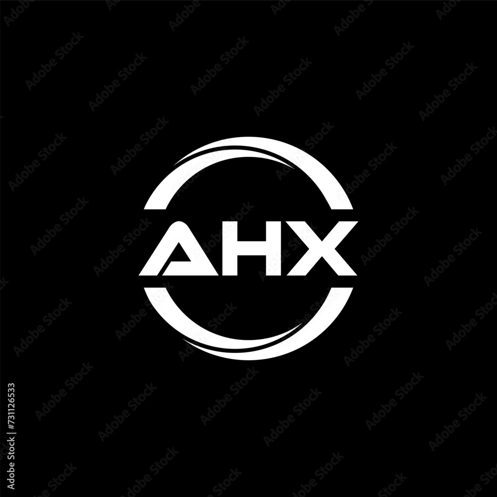 AHX letter logo design with black background in illustrator, cube logo, vector logo, modern alphabet font overlap style. calligraphy designs for logo, Poster, Invitation, etc. AHX letter logo design with black background in illustrator, cube logo, vector logo, modern alphabet font overlap style. calligraphy designs for logo, Poster, Invitation, etc.