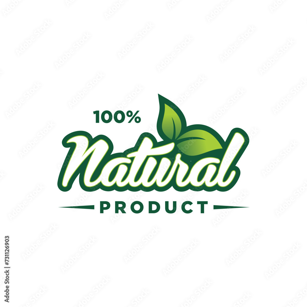 Natural product label design