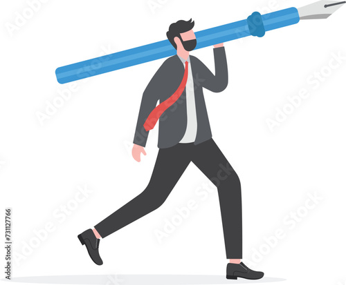 Writing email like professional, email communication for best business negotiation, storytelling or apply for new job concept, 

