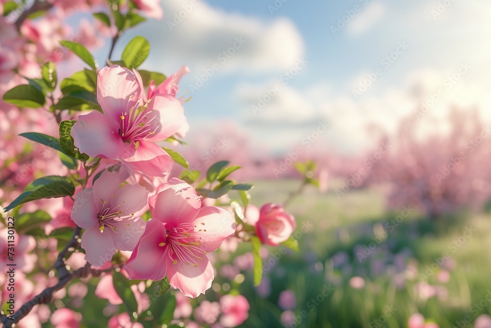 Fototapeta premium Spring Season Environment