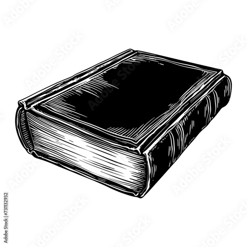Silhouette book black color only