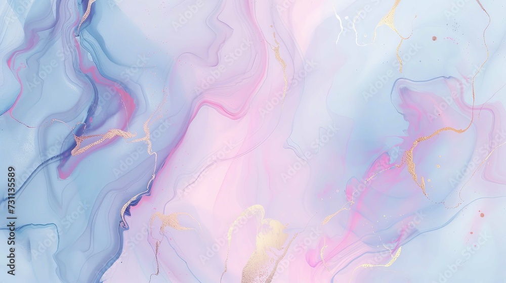 Abstract Watercolor Paint Background Illustration