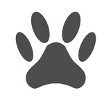 Dog or cat paw print 