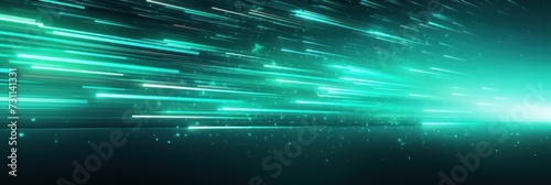 Mint Futuristic Data Stream Abstract Background