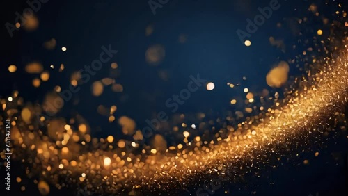 Abstract beautiful background, particle, glitter, shiny, banner, bokeh, photo