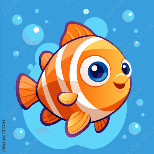 cute fish in ocean chibi pastel colors (2)