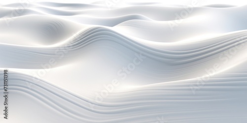 white wavy lines field landscape