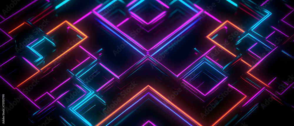 abstract background with glowing lines abstract background with glowing lines
