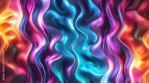 Colorful Abstract Pattern Background 8K Realistic Lighting