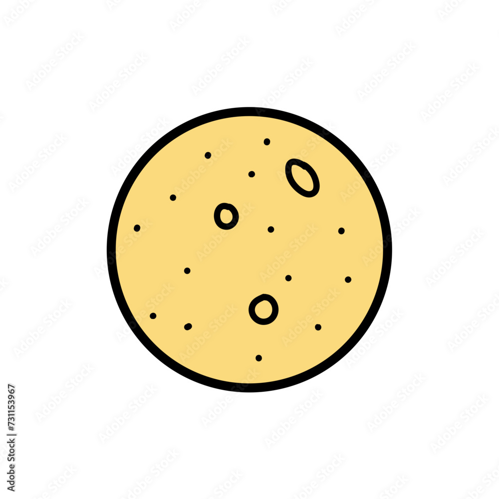 Hand drawn cartoon planets of the solar system Hand drawn cartoon planets of the solar system