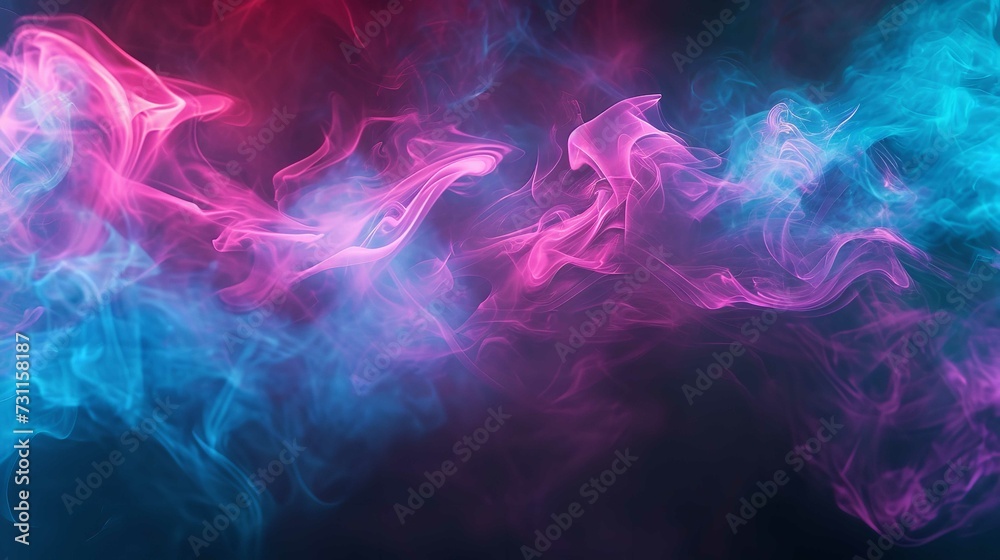 Energetic Abstract Neon Texture Background