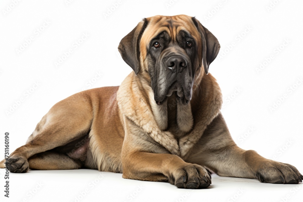 English mastiff clipart