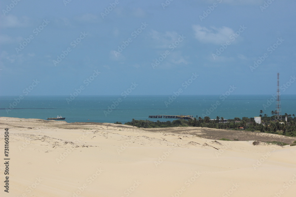 Fototapeta premium Piriquara, Paracuru, Ceará Brasil