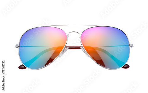 Colorful Lens Appeal Isolated on Transparent Background PNG.