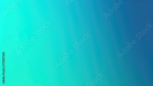 A vibrant color gradient of deep midnight blue and vibrant turquoise transitions smoothly in this abstract digital artwork