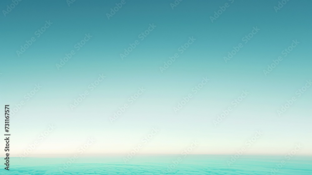 Abstract, pastel-hued color gradient in cool blues, refreshing mint green, and pure white. A seamless blend of serene and vibrant tones, creating a calming and tranquil background