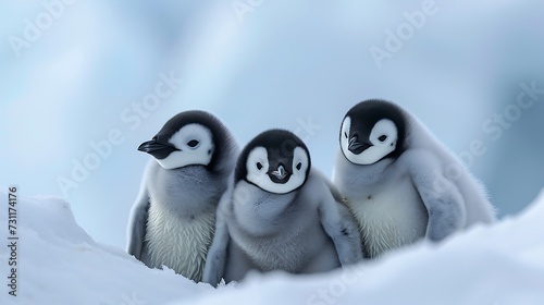 Emperor Penguin Chicks