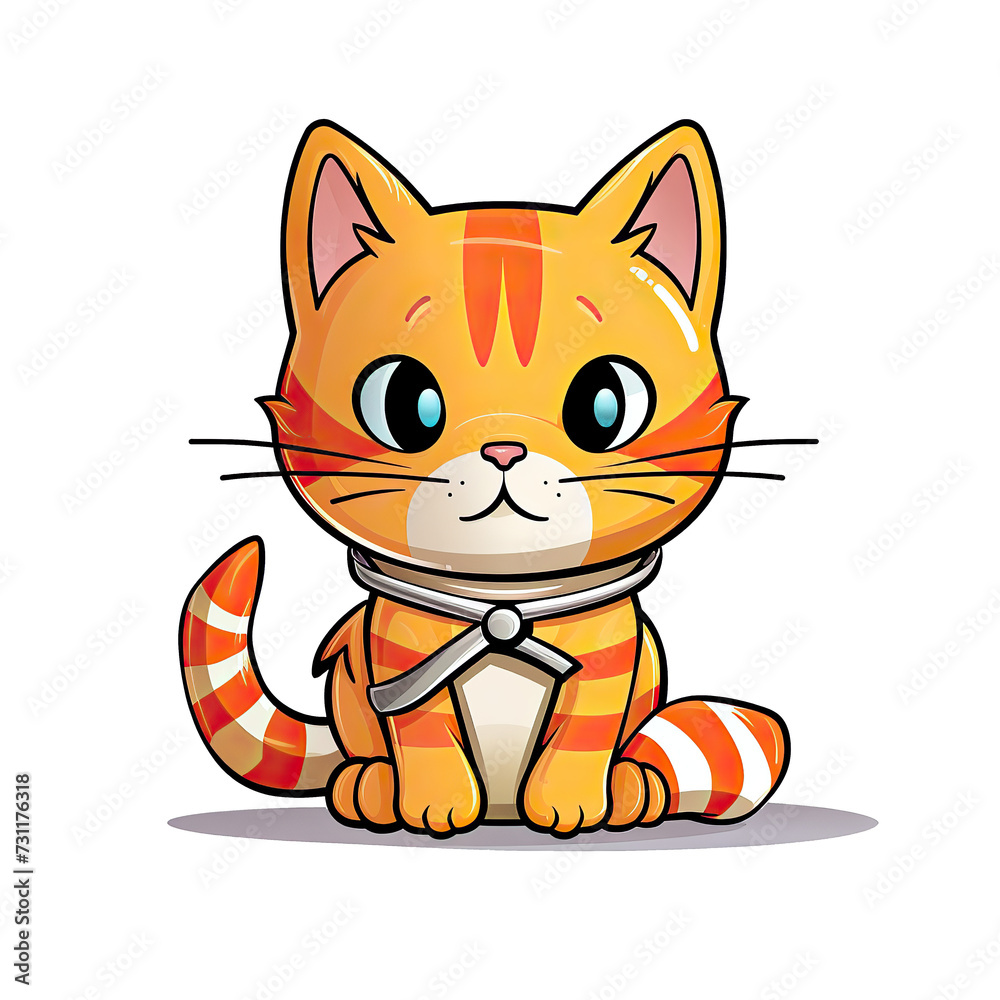 cute cartoon cat vektor cute cartoon cat vektor
