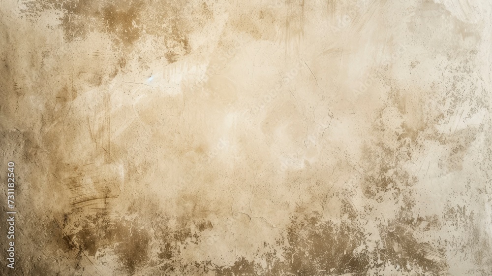 Natural Beige Wall, Digital Backgrounds with Light Shades of Beige and Brown, Fine Art Textures