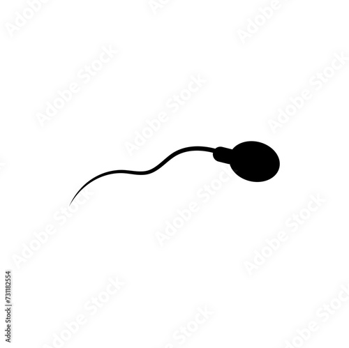 Hand drawn sperm