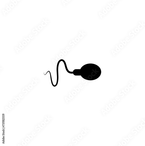 Hand drawn sperm