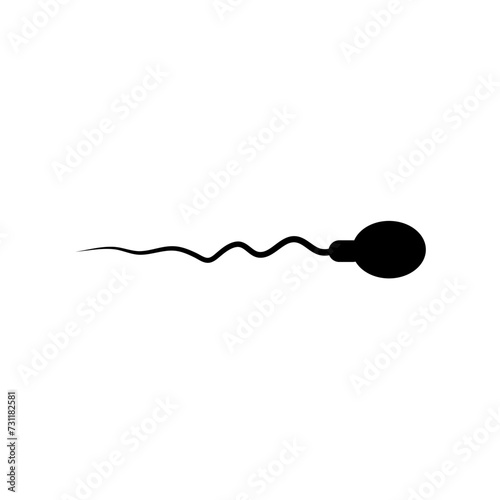 Hand drawn sperm