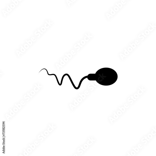 Hand drawn sperm