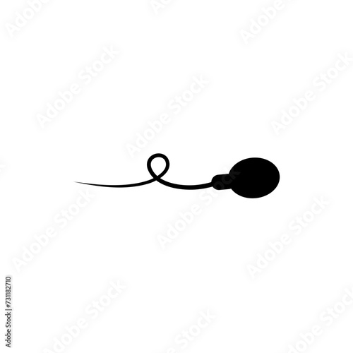 Hand drawn sperm