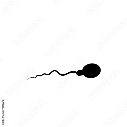 Hand drawn sperm