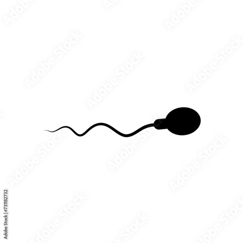 Hand drawn sperm