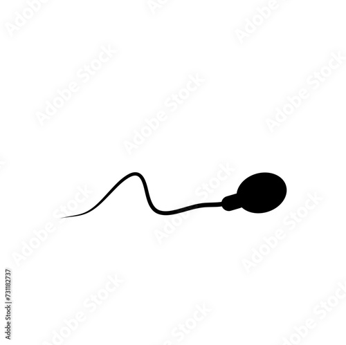 Hand drawn sperm