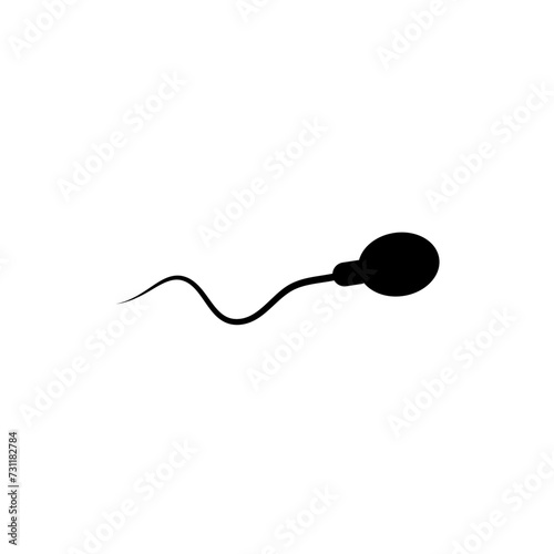 Hand drawn sperm