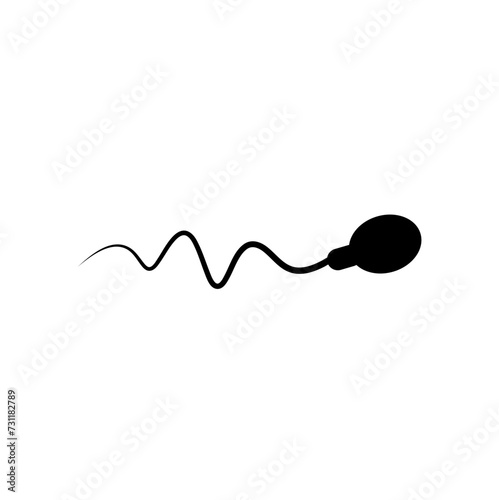 Hand drawn sperm