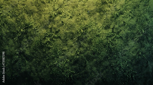 Moss Green Gradient Background with Grainy Noise Texture