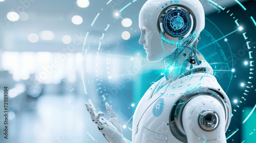 robot, cyborg, technology, intelligence, artificial