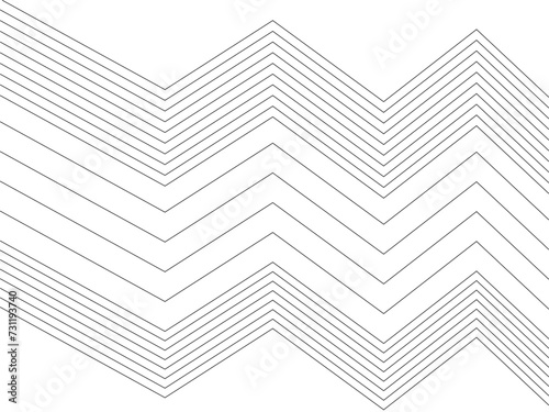 Line wavy abstract vector background. Curve wave seamless pattern.