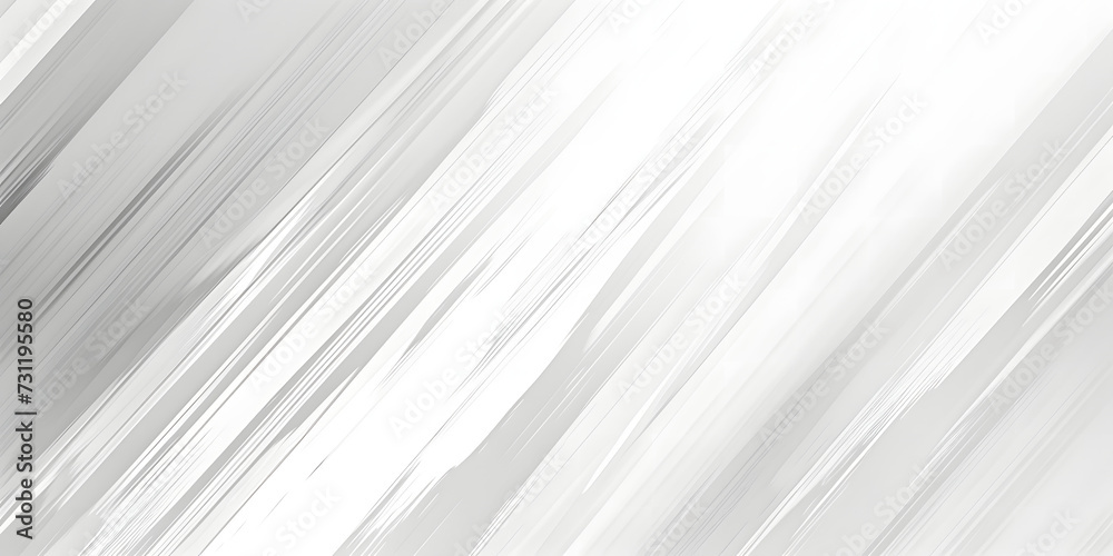 Fototapeta premium A white and gray diagonal line abstract background featuring a white paper background with slanted lines. The design includes several layered flat lines for a visually appealing effect.