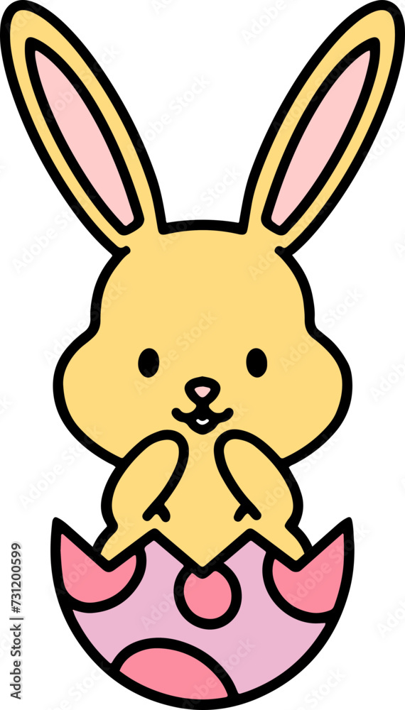 easter egg and easter bunny easter egg and easter bunny