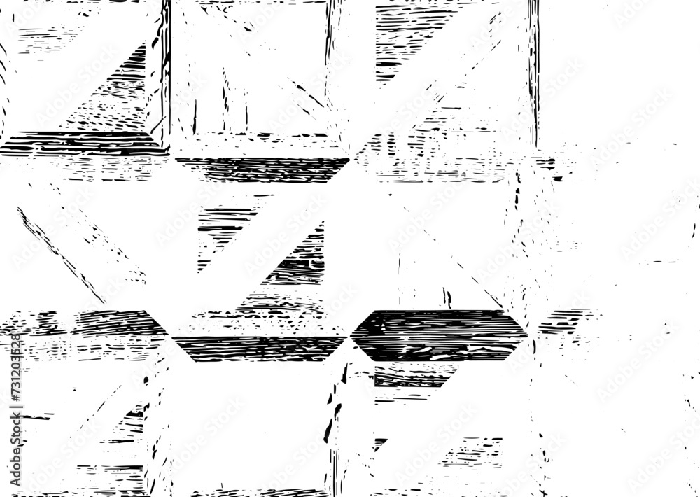 Fototapeta premium Rustic grunge vector texture with grain and stains. Abstract noise background. Weathered surface. Dirty and damaged. Detailed rough backdrop. Vector graphic illustration with transparent white. EPS10.