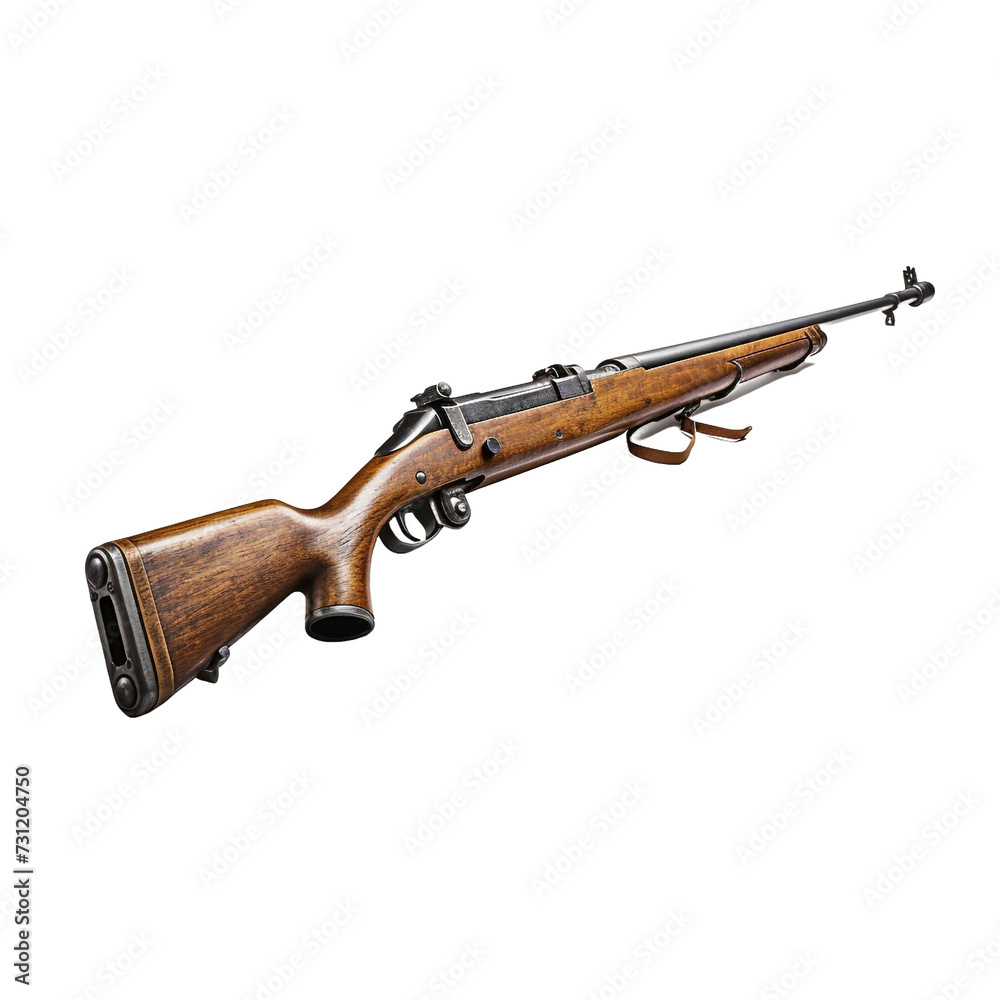 M1 Garand isolated on transparent background M1 Garand isolated on transparent background