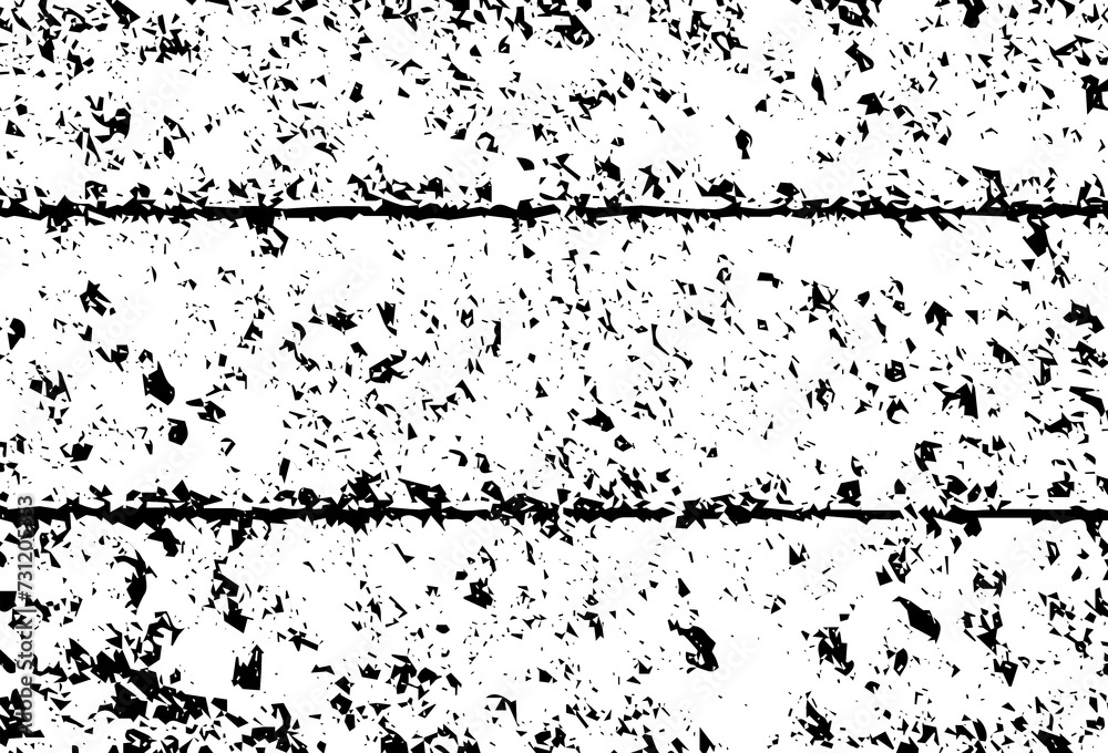 Fototapeta premium Rustic grunge texture with grain and stains. Abstract noise background. PNG graphic illustration with transparent background.