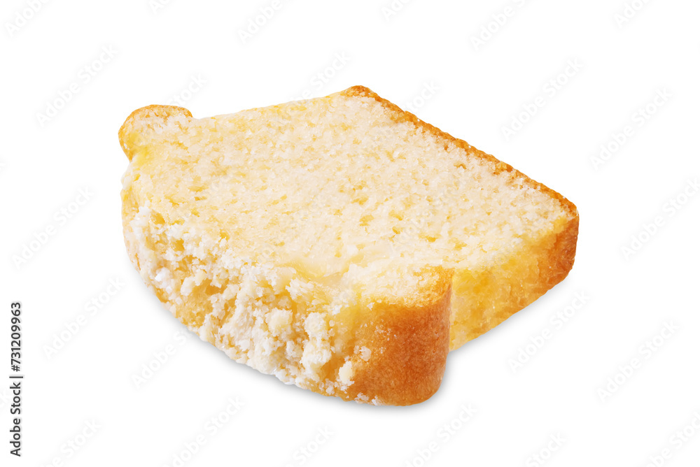 Apple cake on a white isolated background Apple cake on a white isolated background