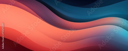 A colorful abstract wave background with hues of dark salmon, burly wood, and strong blue colors, arranged horizontally.
