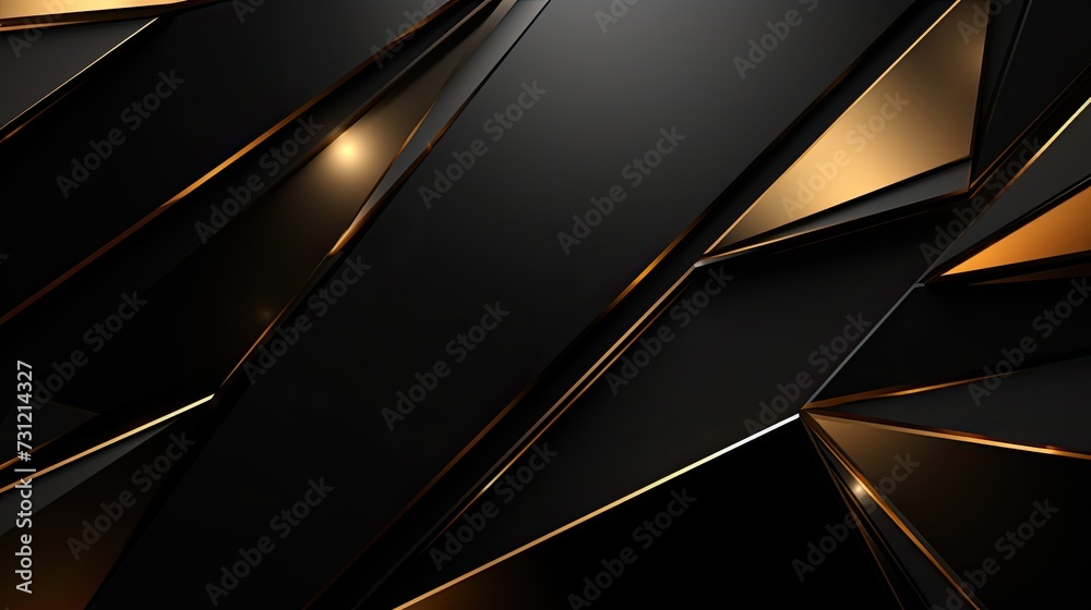 Abstract luxury background of metal with black and gold color. Modern business background Abstract luxury background of metal with black and gold color. Modern business background
