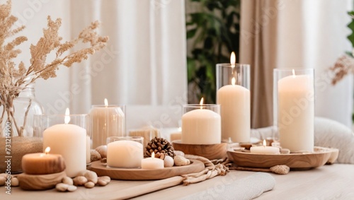 candles in table