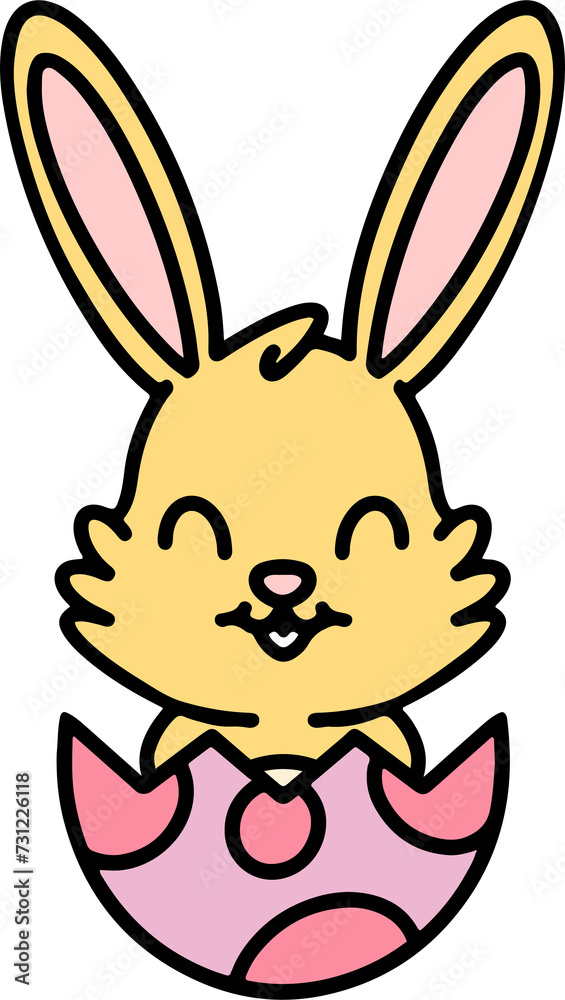 easter rabbit and egg easter rabbit and egg