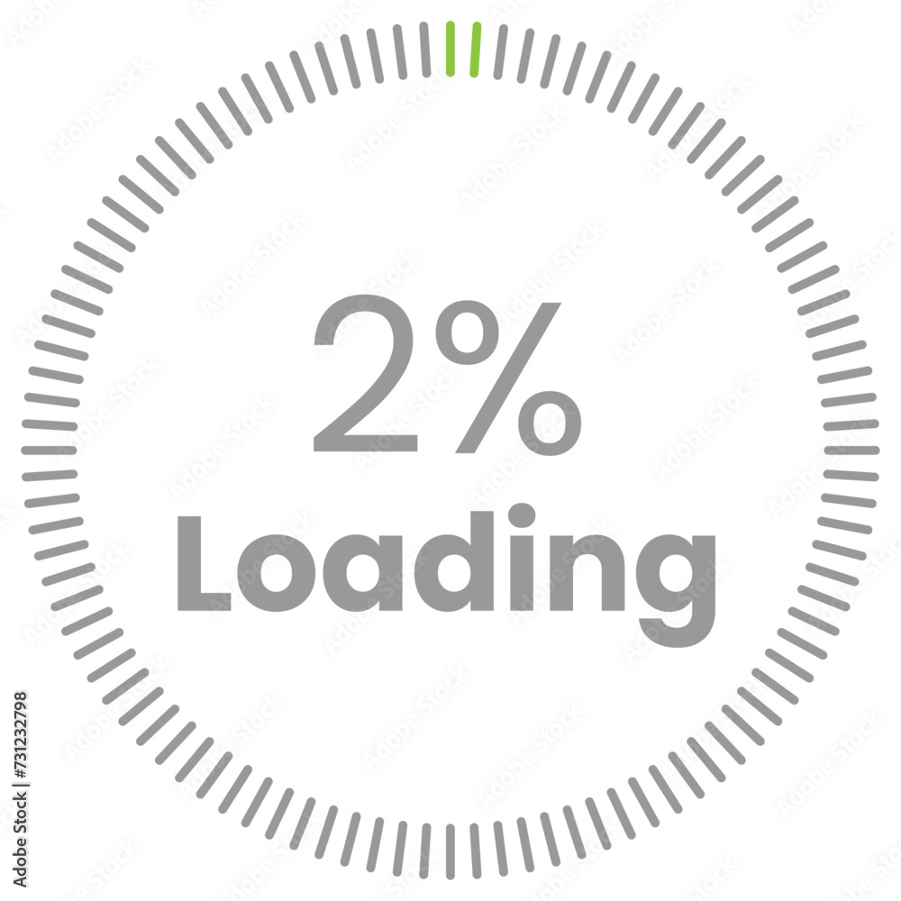 Vetor de 2 loading 2 circle diagrams infographics vector 2