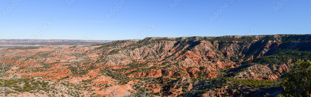 View from Hamblen Drive Overlook, between Claude and Silvertown Texas