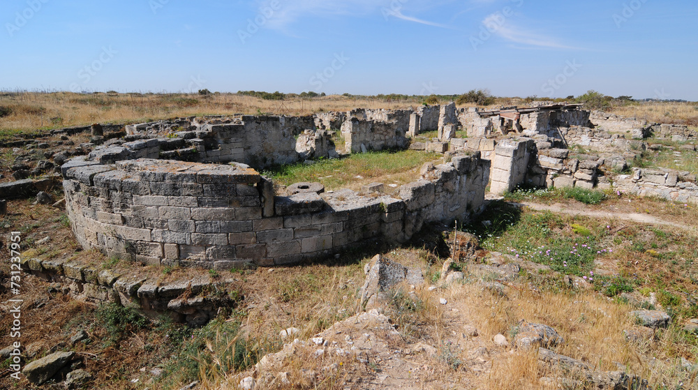 Salamis Ancient City in Cyprus.